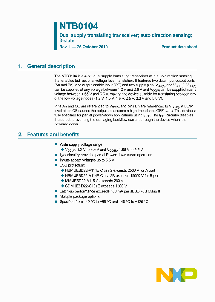 NTB0104PW_4424856.PDF Datasheet