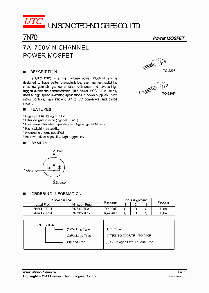 7N70_4473864.PDF Datasheet