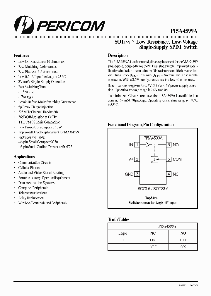 PI5A4599ATX_4485679.PDF Datasheet