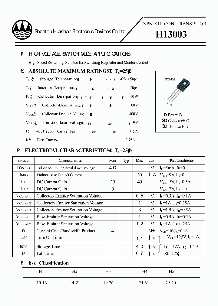 H13003_4573183.PDF Datasheet