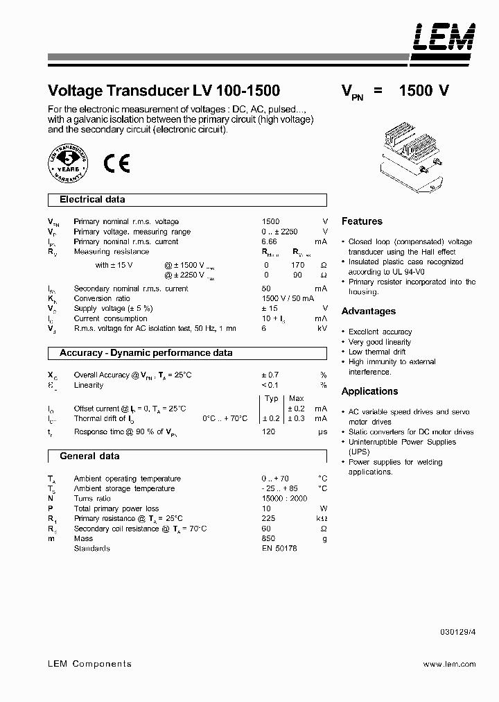 LV100-150003_4602071.PDF Datasheet