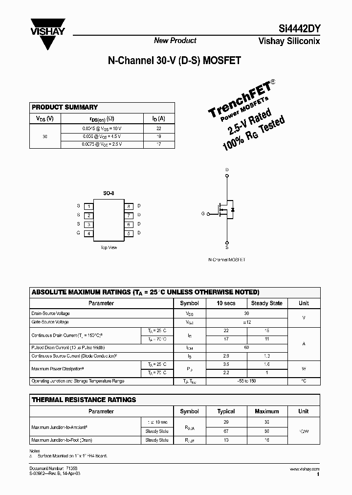 SI4442DY_4610474.PDF Datasheet