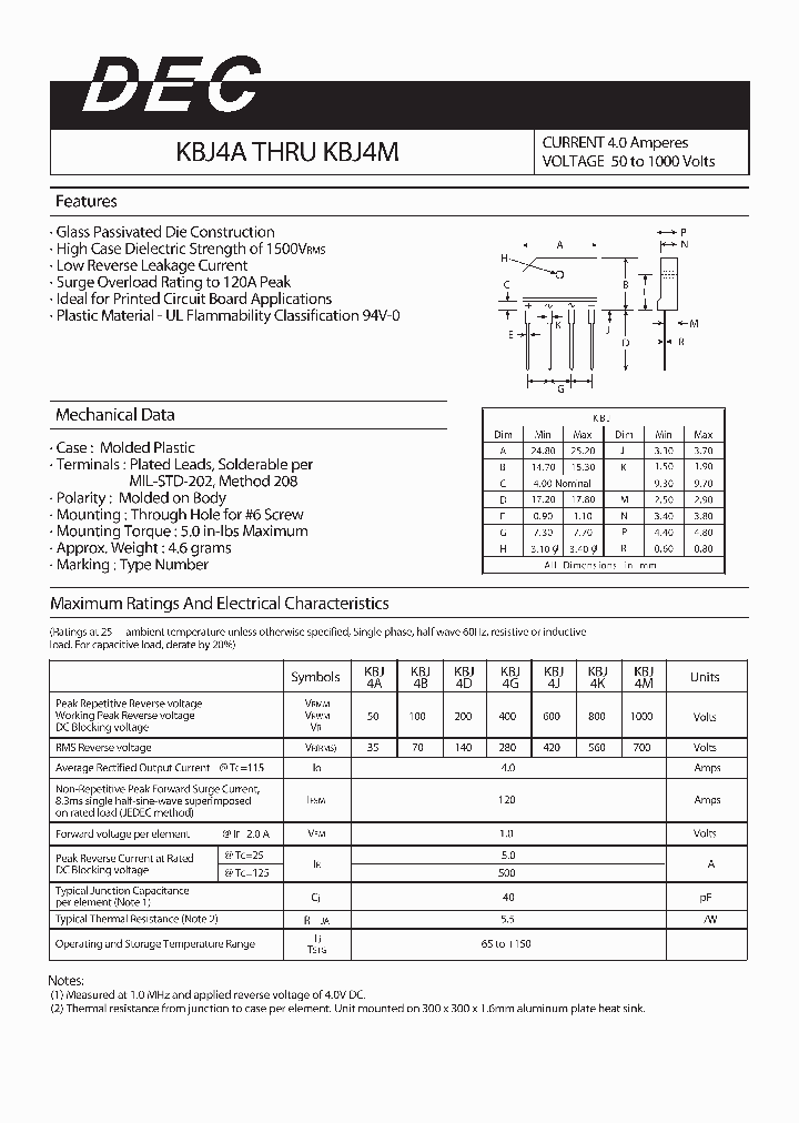 KBJ4J_4629288.PDF Datasheet