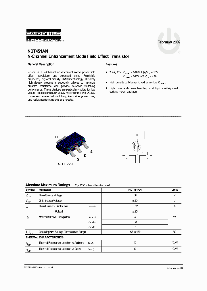 NDT451AN09_4773918.PDF Datasheet