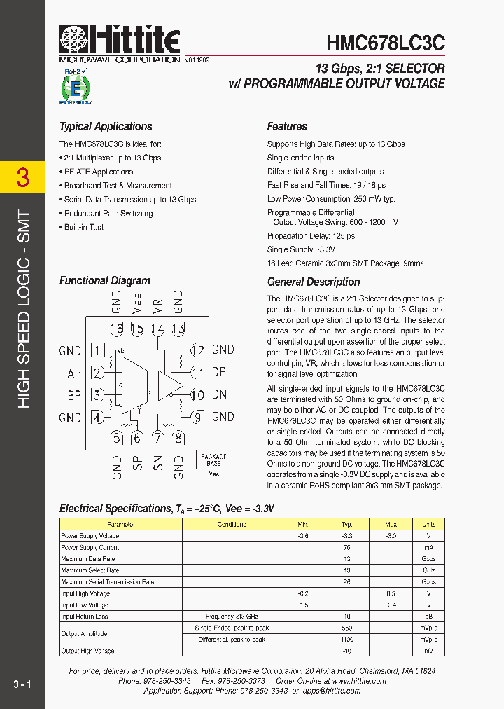 HMC678LC3C_4831756.PDF Datasheet