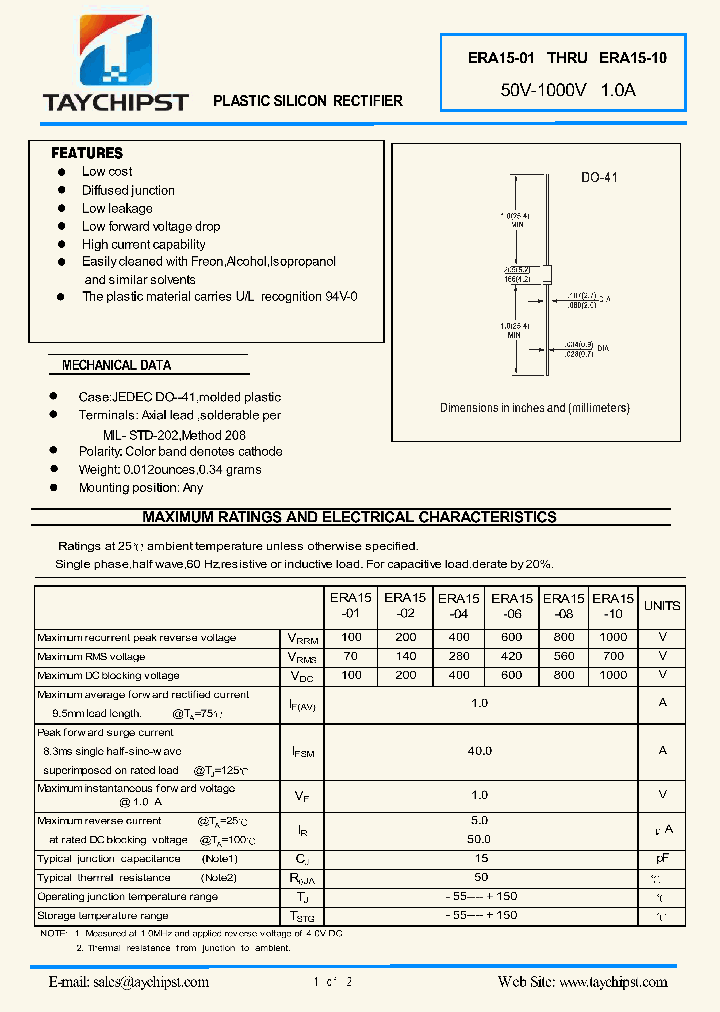 ERA15-04_4877953.PDF Datasheet