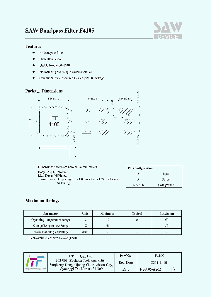 F4105_5012525.PDF Datasheet