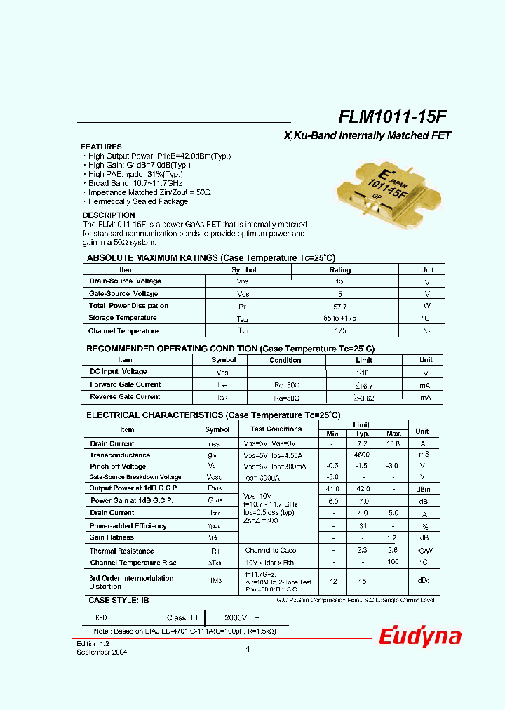 FLM1011-15F_5058919.PDF Datasheet