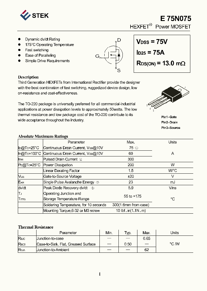 E75N075_5185435.PDF Datasheet