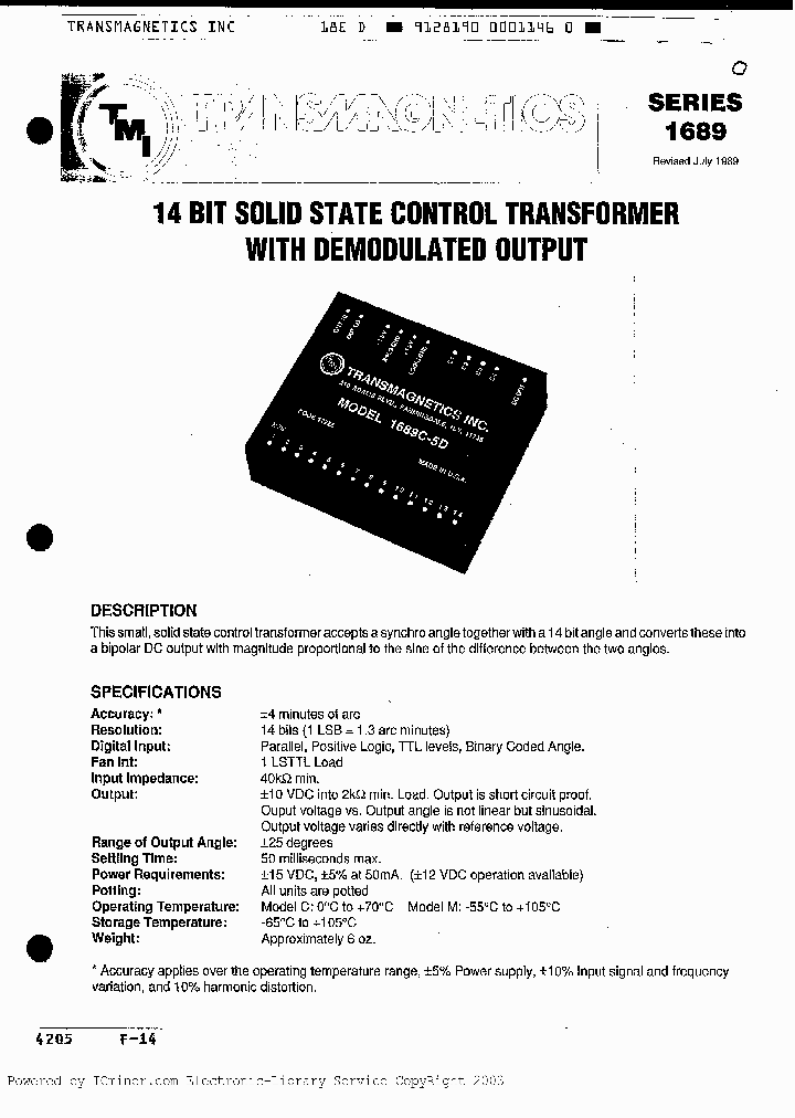 1689M2_5262099.PDF Datasheet