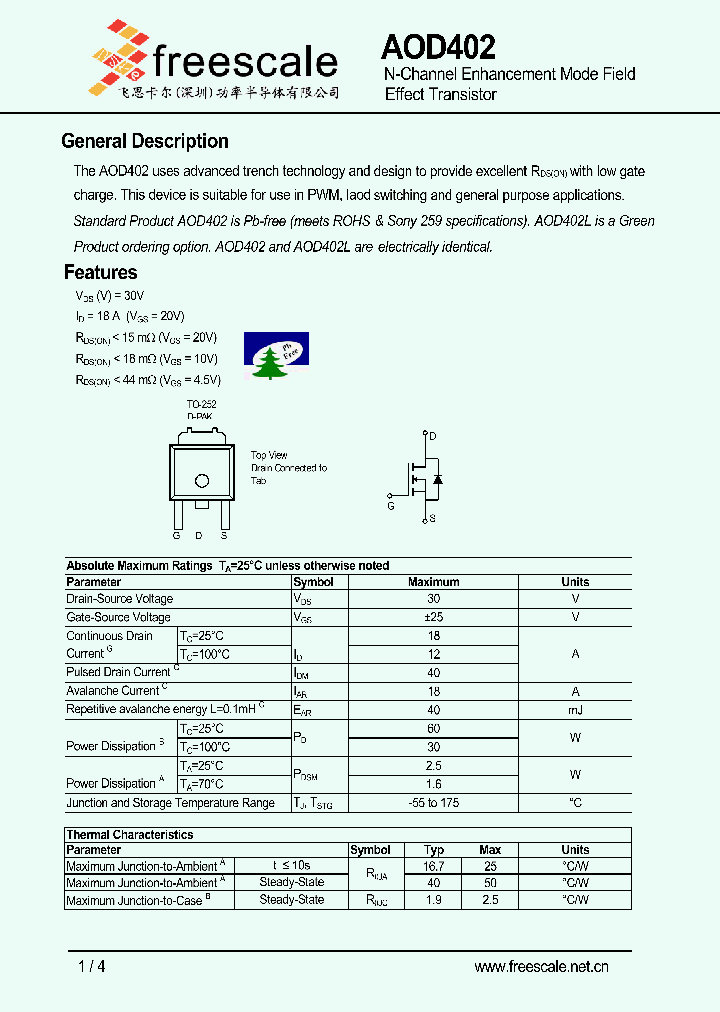 AOD402_5335908.PDF Datasheet