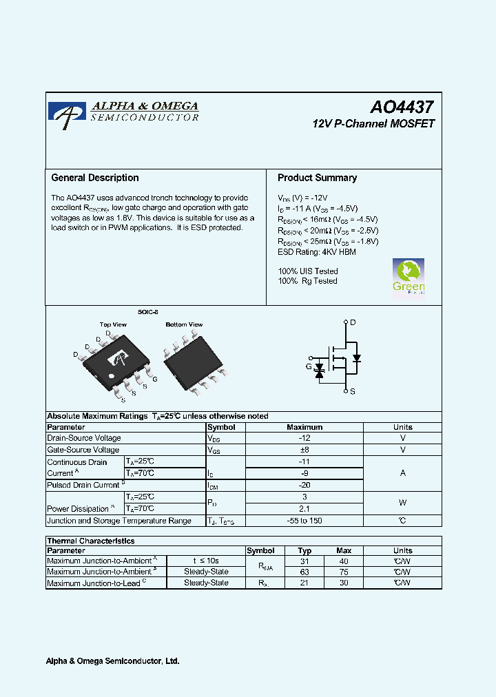 AO4437_5372057.PDF Datasheet