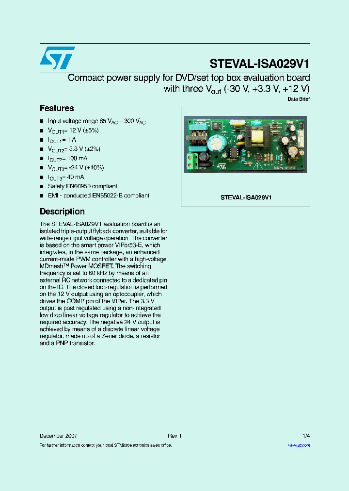 STEVAL-ISA029V1_5385451.PDF Datasheet