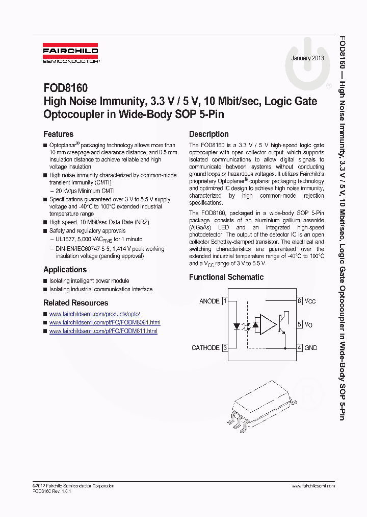 FOD8160_5396552.PDF Datasheet