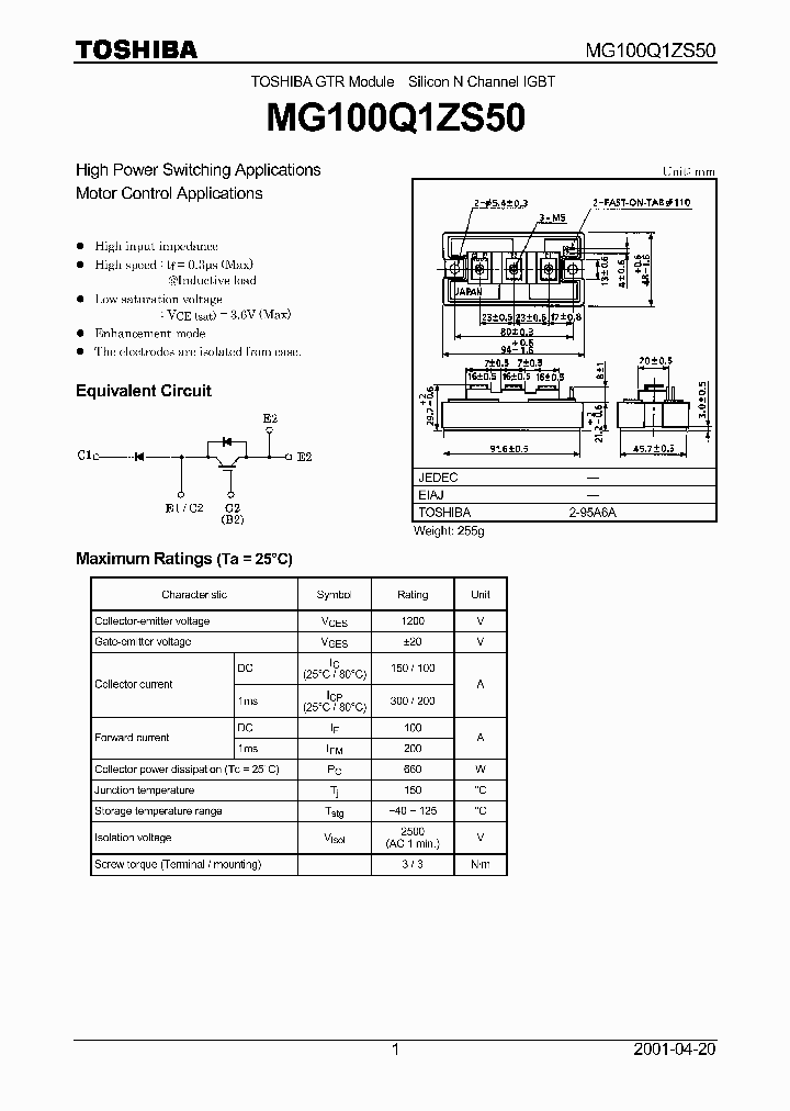 MG100Q1ZS50_5767541.PDF Datasheet