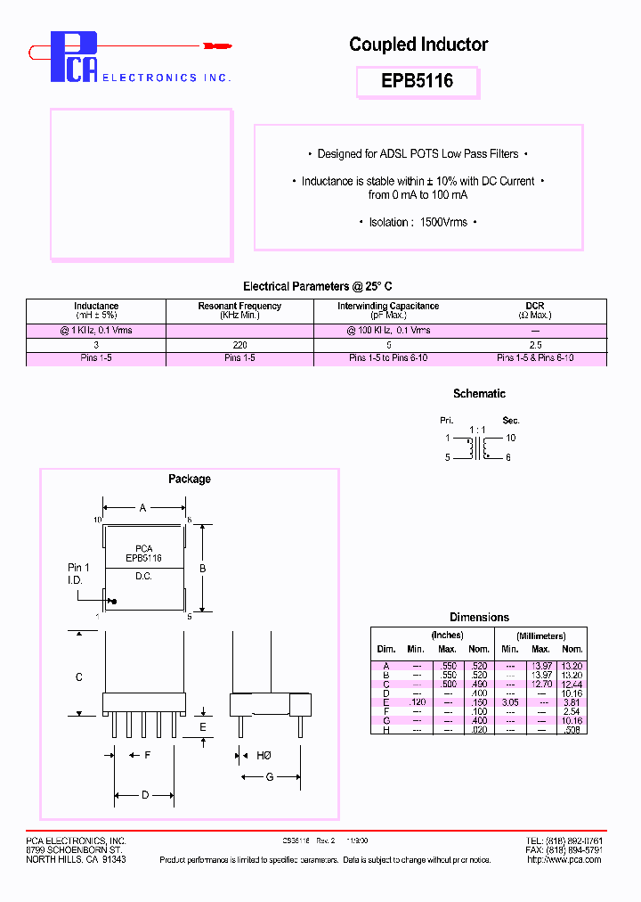 EPB5116_5795054.PDF Datasheet