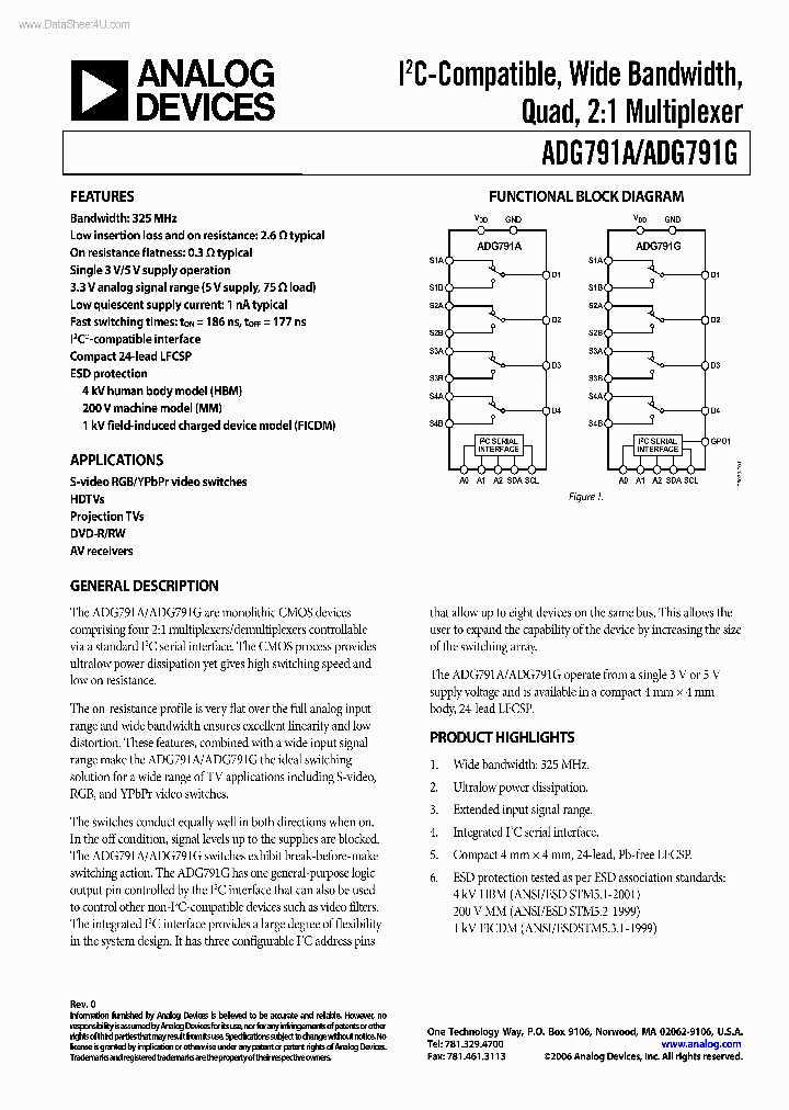 ADG791A_5800581.PDF Datasheet