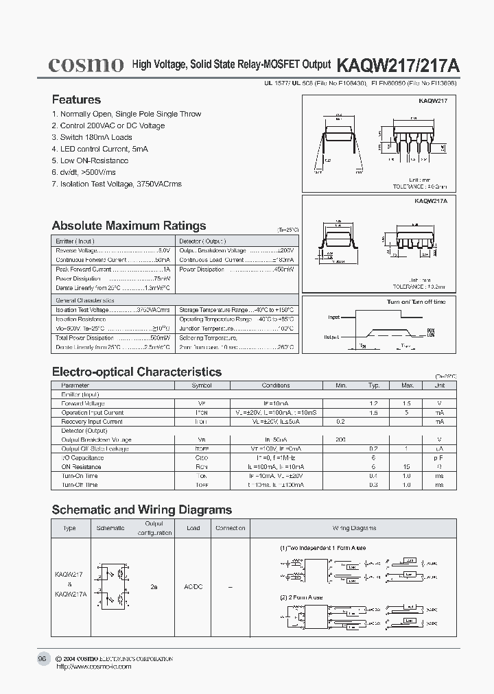 KAQW217_5845122.PDF Datasheet