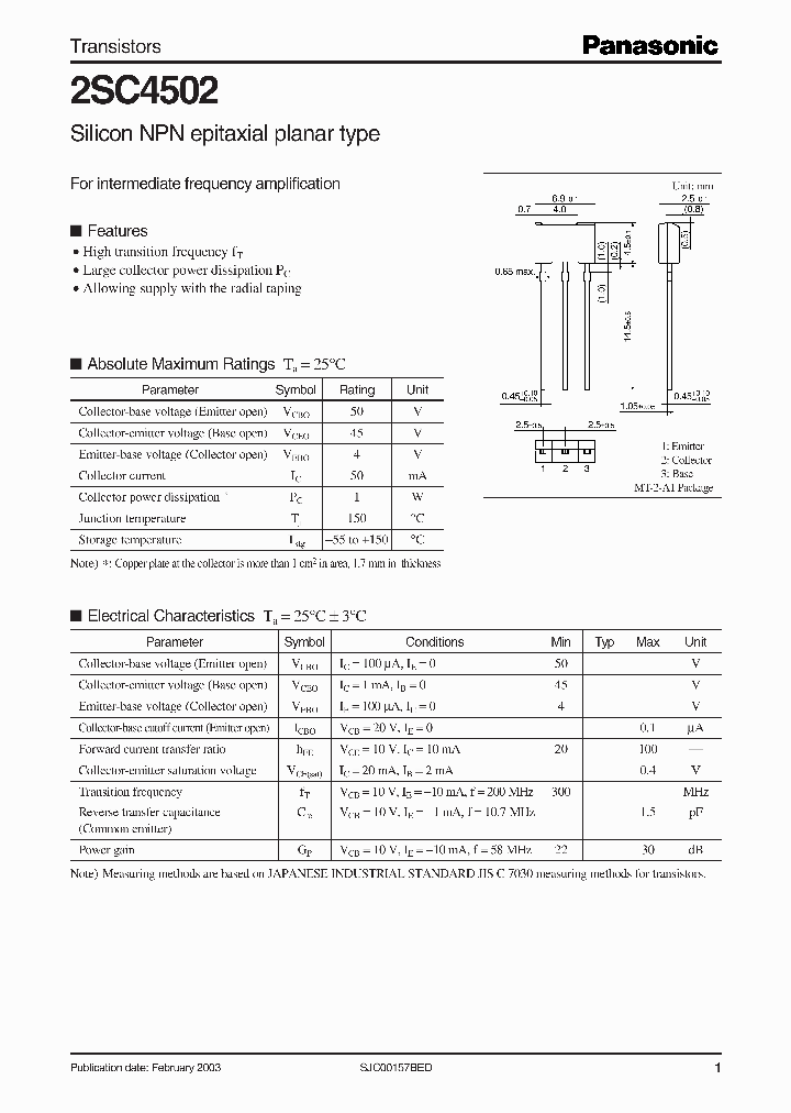 2SC4502_5948582.PDF Datasheet