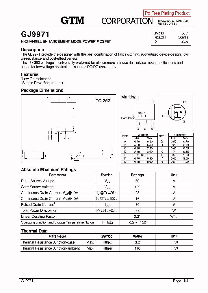 GJ9971_6421501.PDF Datasheet