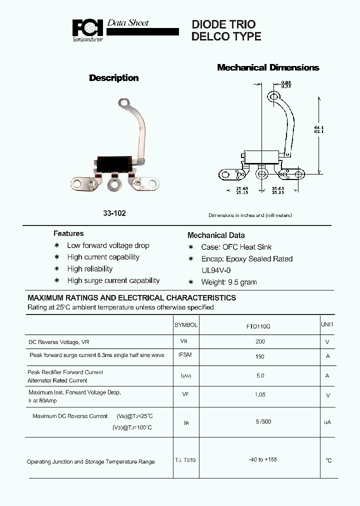 FTD110G_6602156.PDF Datasheet