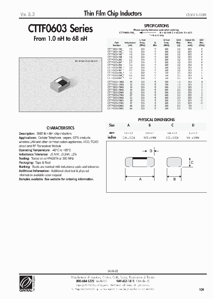 CTTF0603-1N5C_6635043.PDF Datasheet