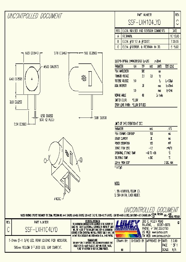 SSF-LXH104LYD_6658814.PDF Datasheet