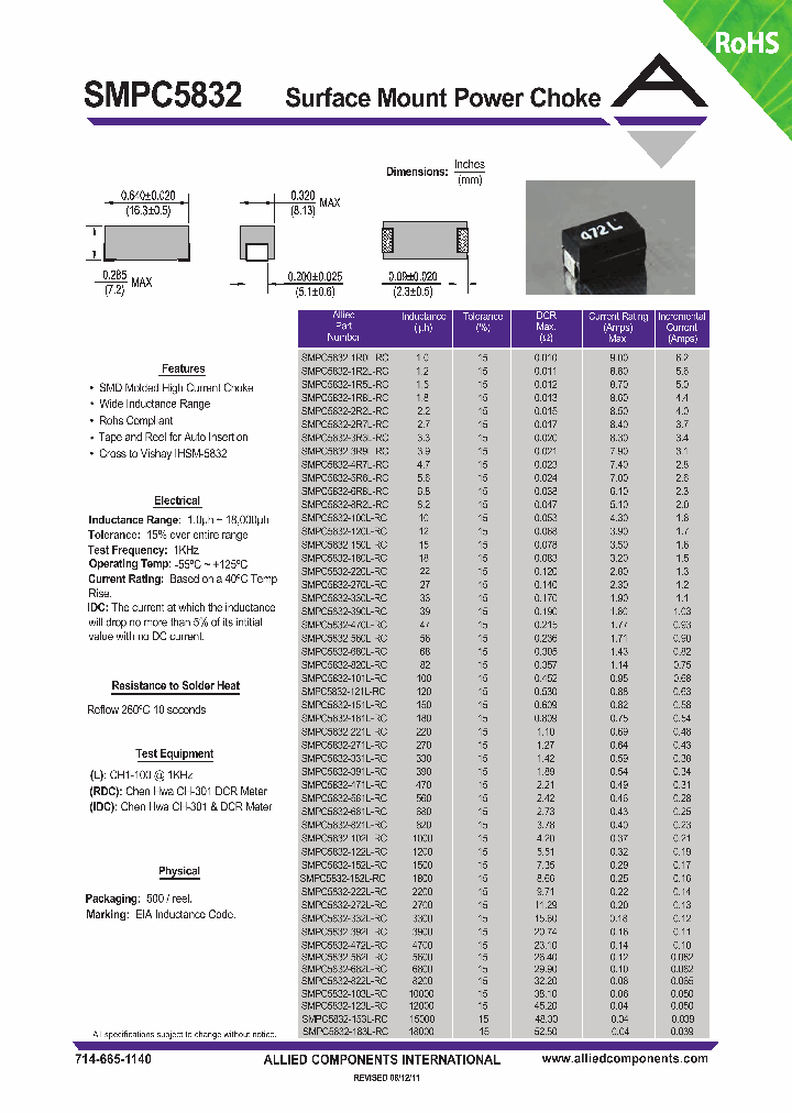 SMPC5832-330L-RC_6670950.PDF Datasheet