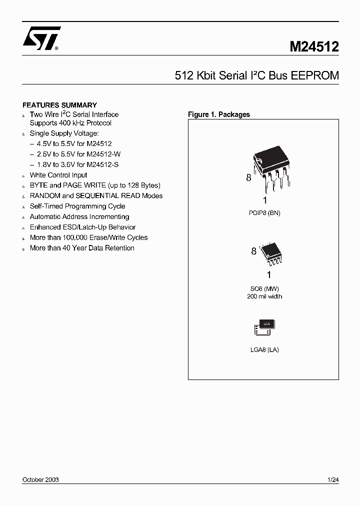 M24512-BN6P_6720880.PDF Datasheet