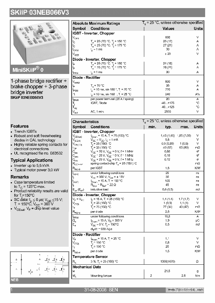 SKIIP03NEB066V3_6936328.PDF Datasheet