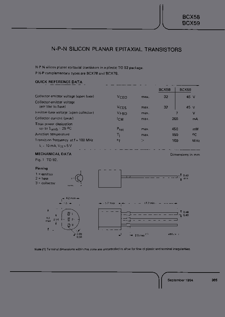 BCX58VIII-AMMO_6872487.PDF Datasheet