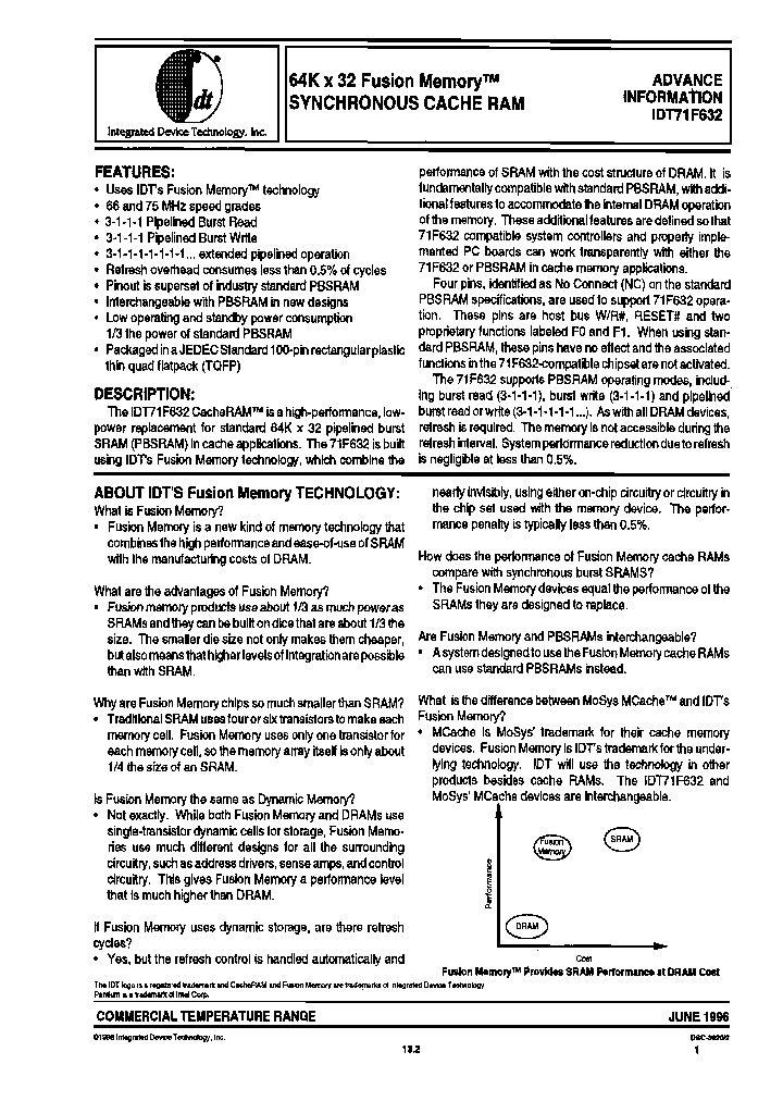 IDT71F632S66PF_6932455.PDF Datasheet