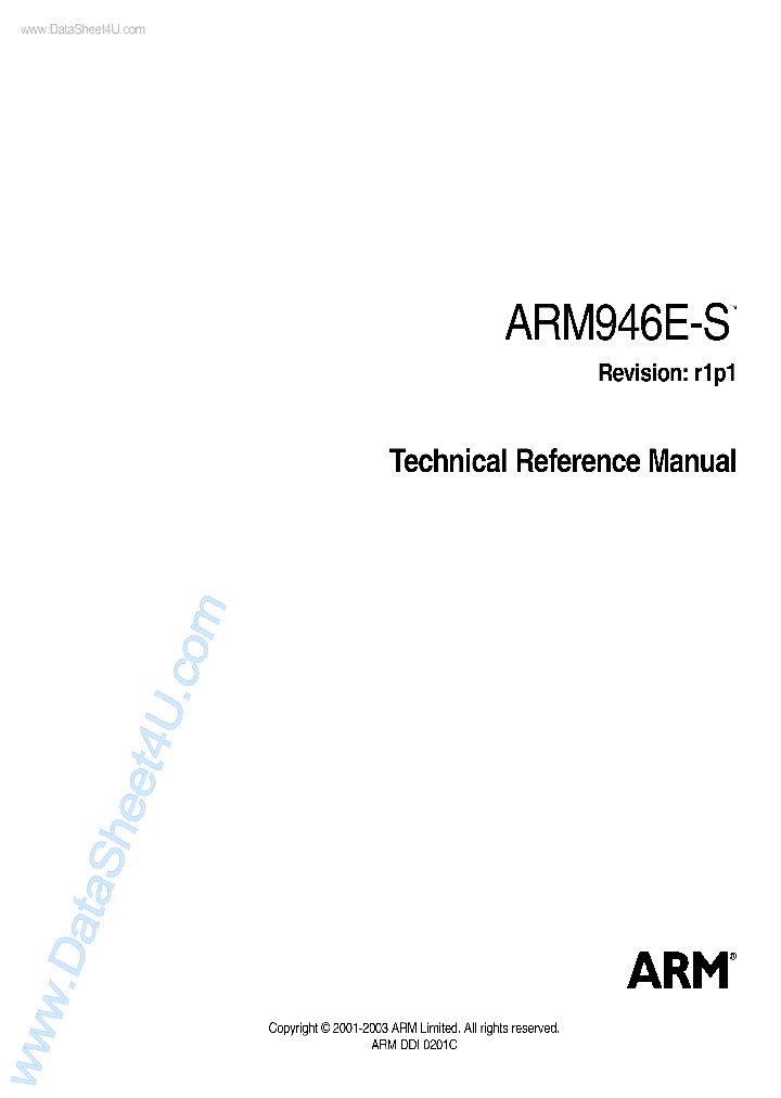 ARM946E-S_6965284.PDF Datasheet