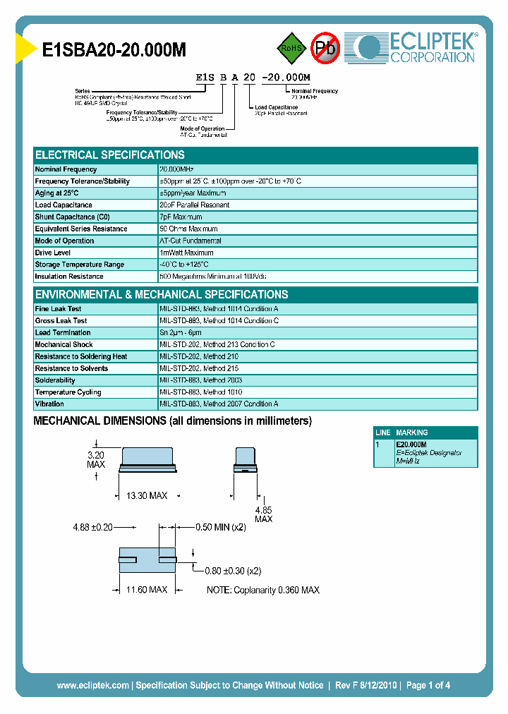 E1SBA20-20000M_7126286.PDF Datasheet