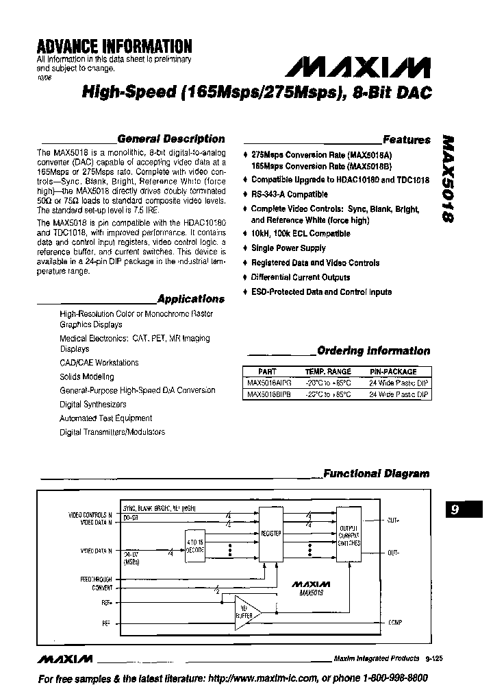 MAX5018BIPB_7181336.PDF Datasheet