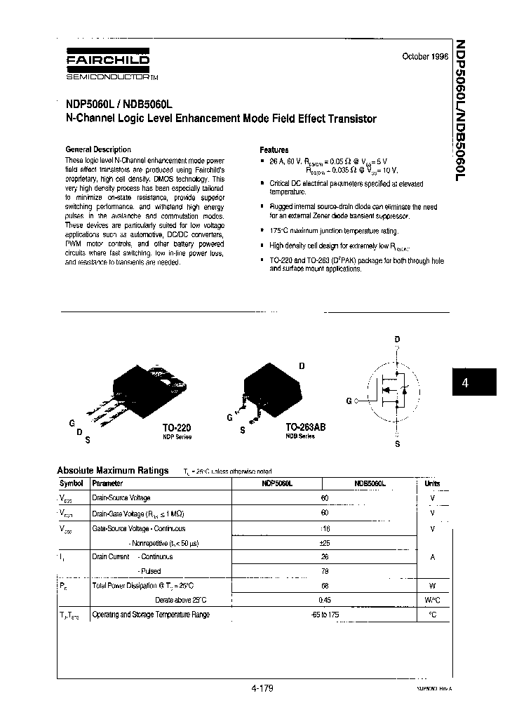 NDB5060LL86Z_7199634.PDF Datasheet