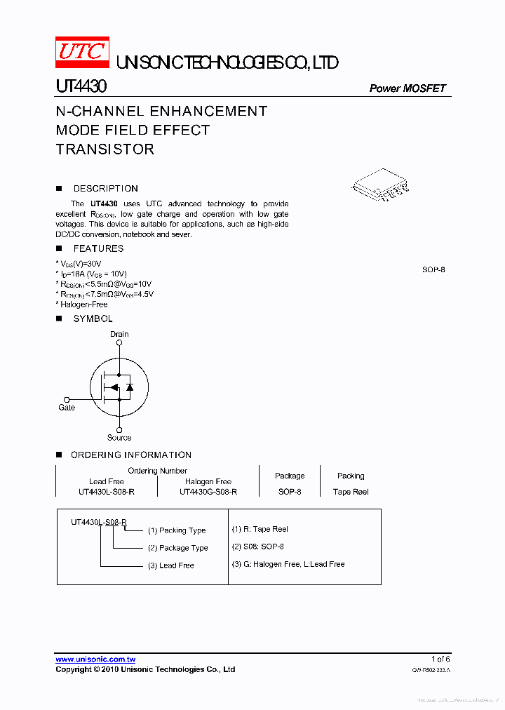 UT4430_7293374.PDF Datasheet