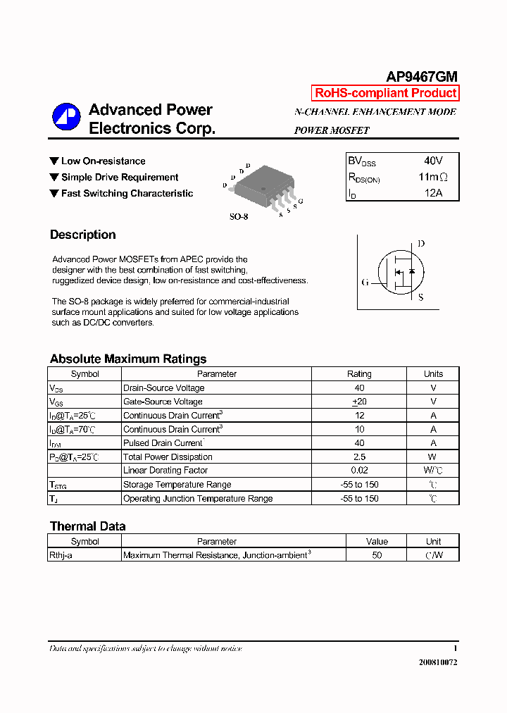 AP9467GM_7357122.PDF Datasheet