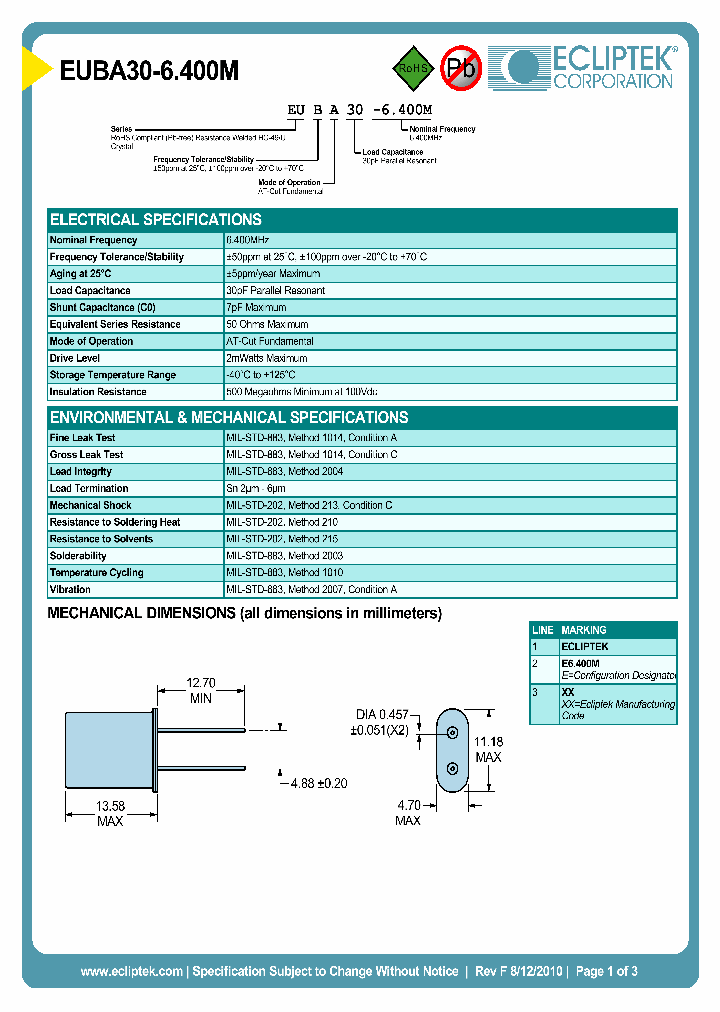 EUBA30-6400M_7444931.PDF Datasheet