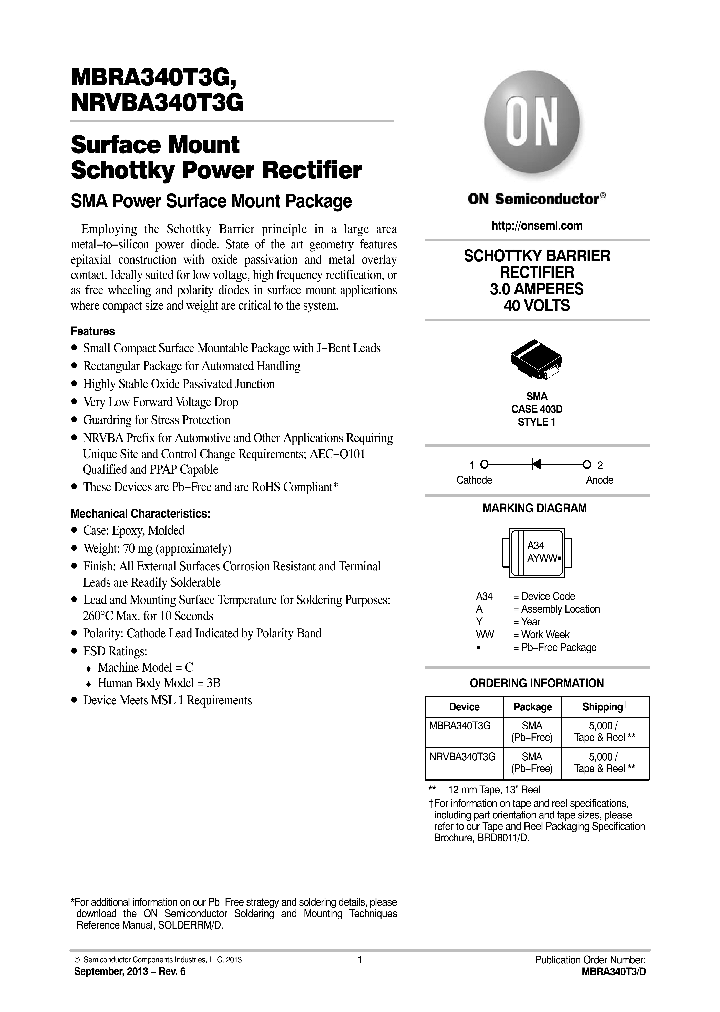 NRVBA340T3G_7468135.PDF Datasheet