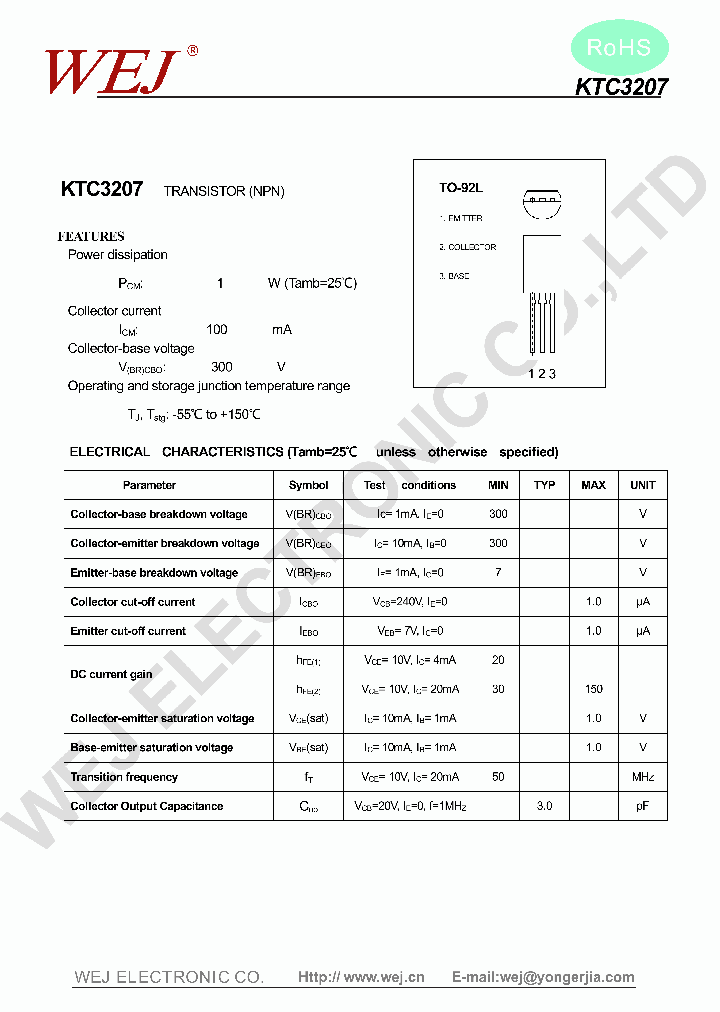 KTC3207_7500800.PDF Datasheet