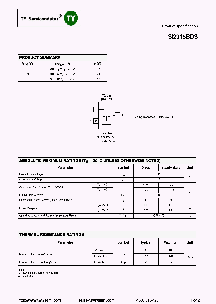 SI2315BDS_7505355.PDF Datasheet