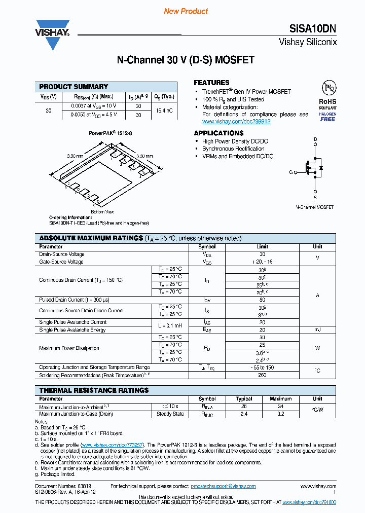 SISA10DN_7516520.PDF Datasheet