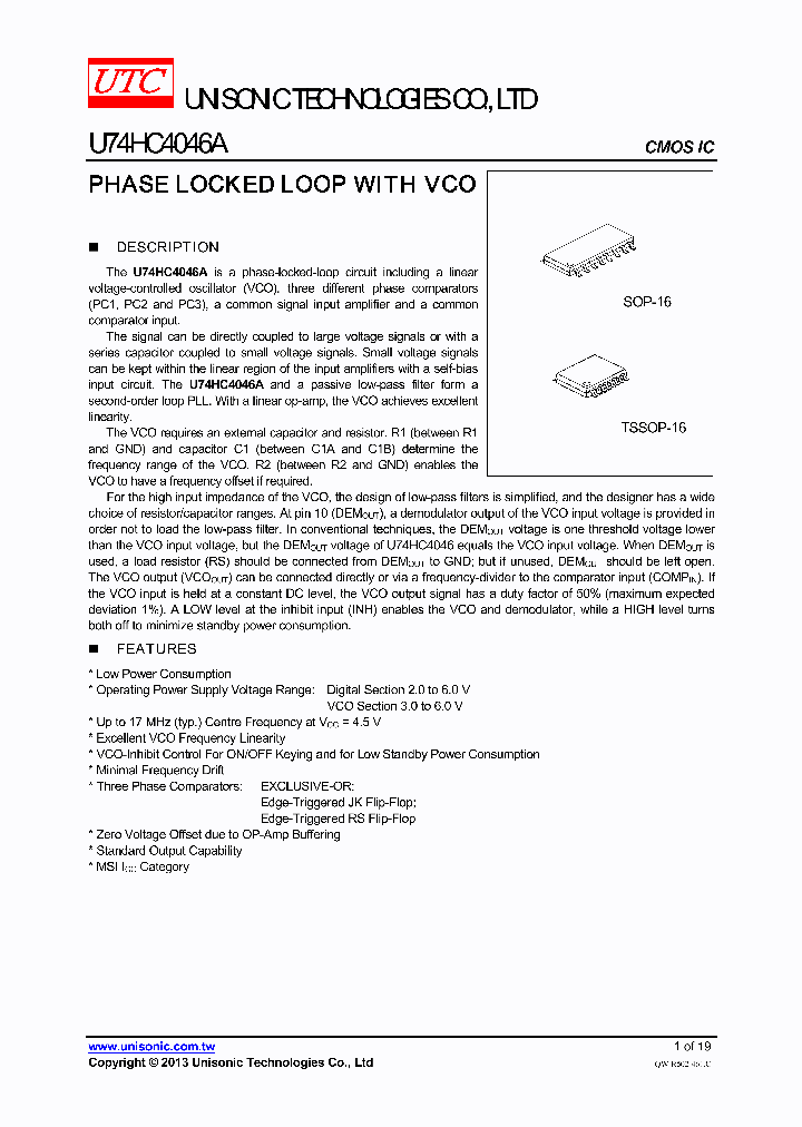 U74HC4046AG-S16-R_7555323.PDF Datasheet