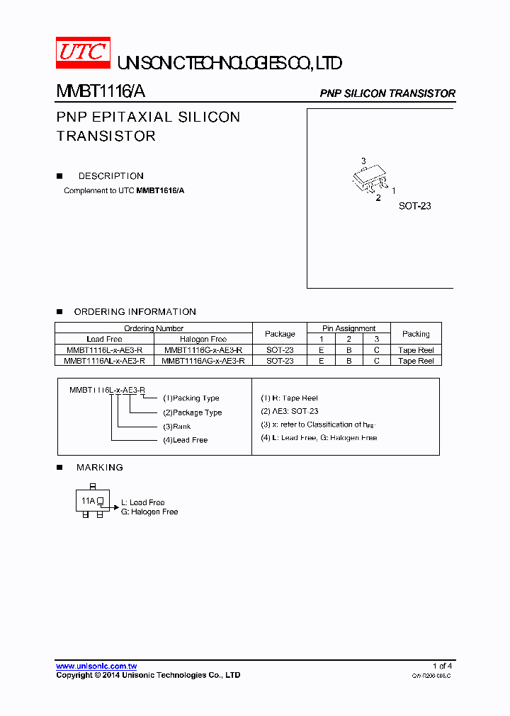 MMBT1116_7613416.PDF Datasheet