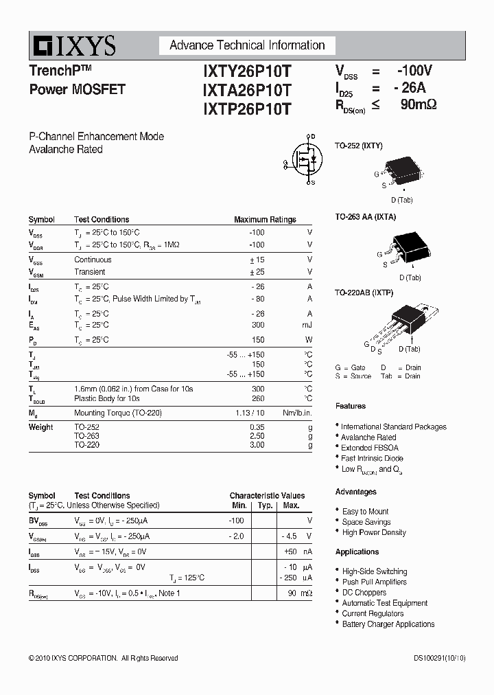 TY26P10T_7642457.PDF Datasheet