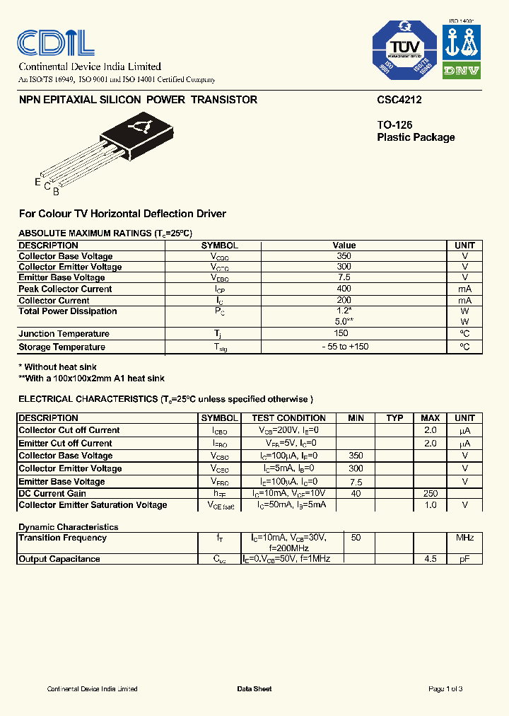 CSC4212_7657727.PDF Datasheet