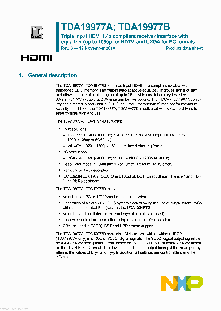 TDA19977B_7673628.PDF Datasheet