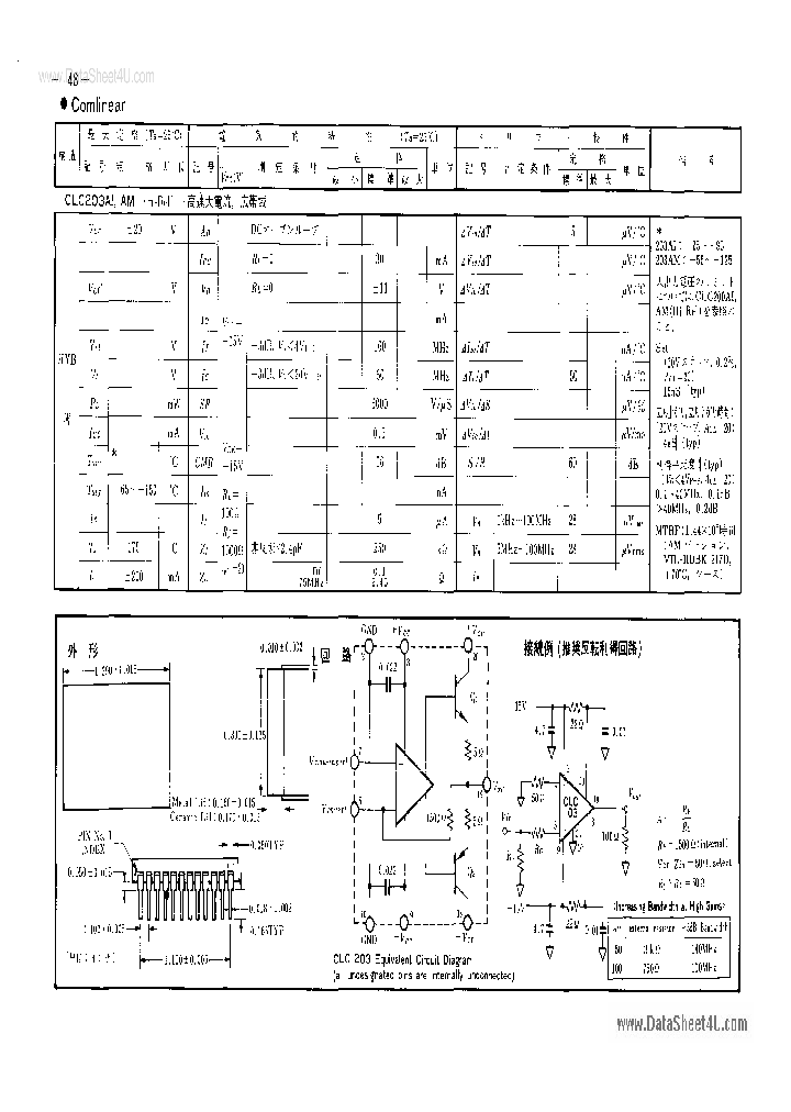 CLC203AM_7693522.PDF Datasheet