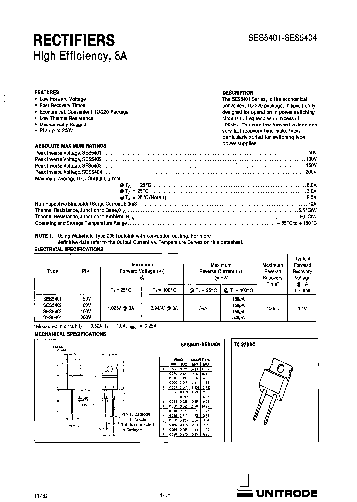 SES5404_7705120.PDF Datasheet